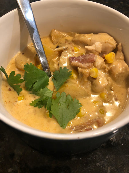 Southwest Green Chili with Chicken Chowder