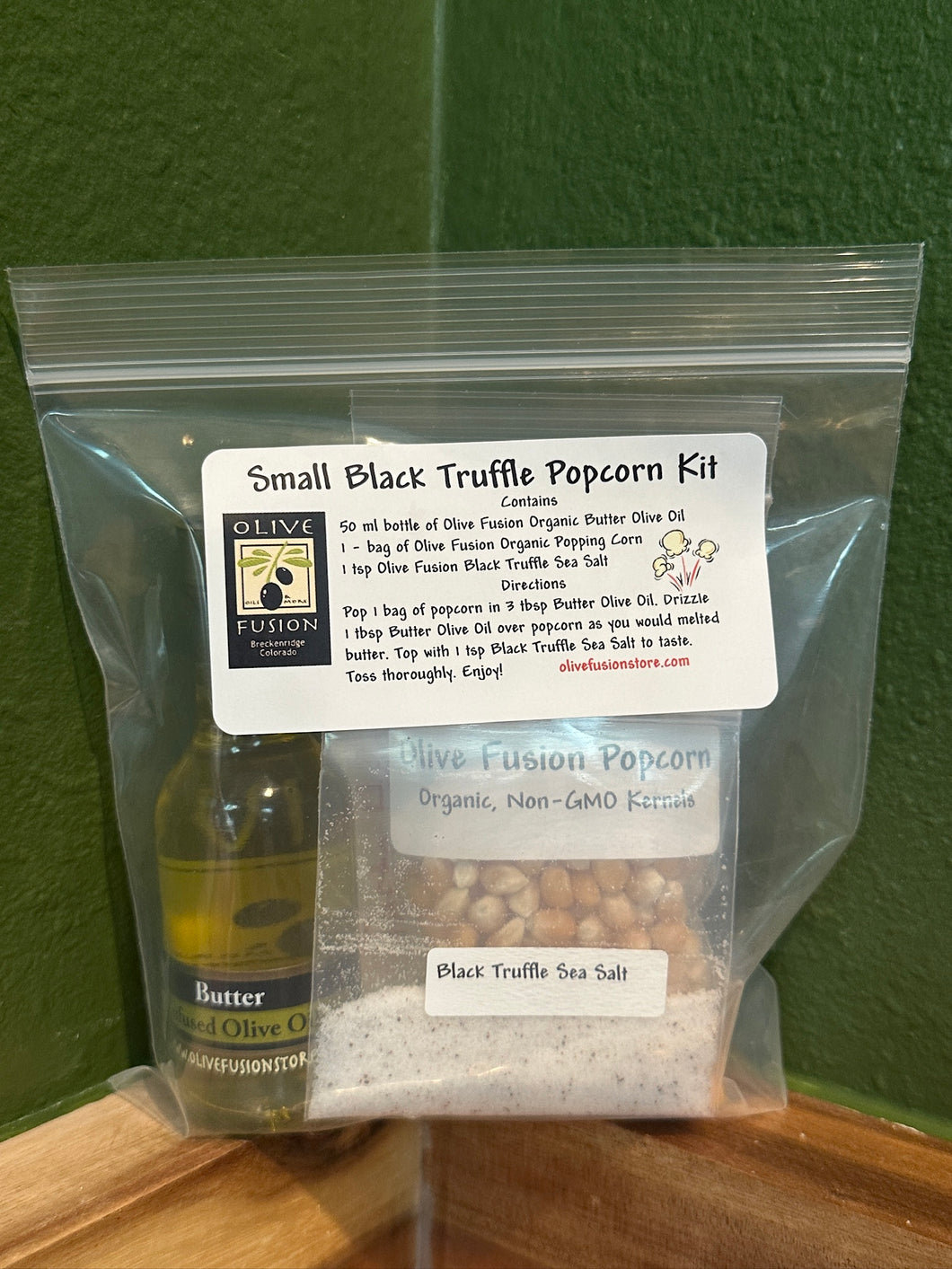 Black Truffle Popcorn Kits