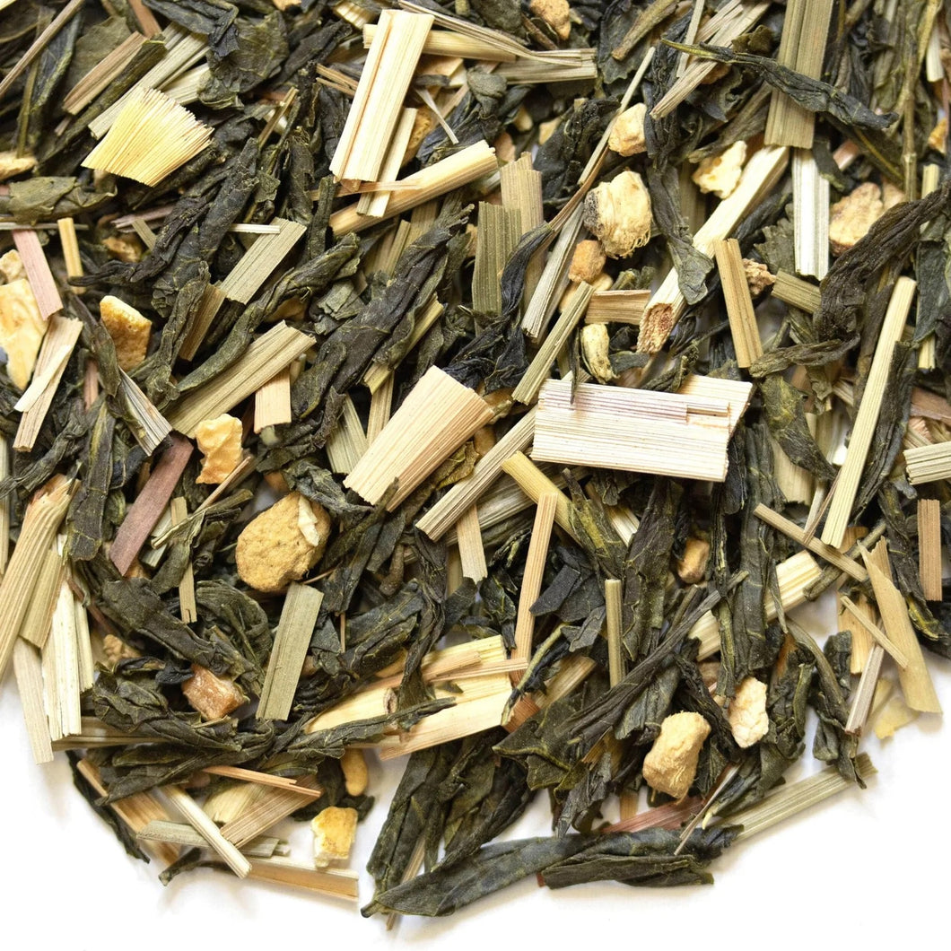 Lemon Ginger Green Loose Leaf Tea